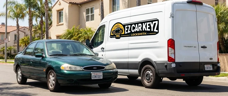 Ford Contour mobile car key service by EZ Car Keyz in Ventura County
