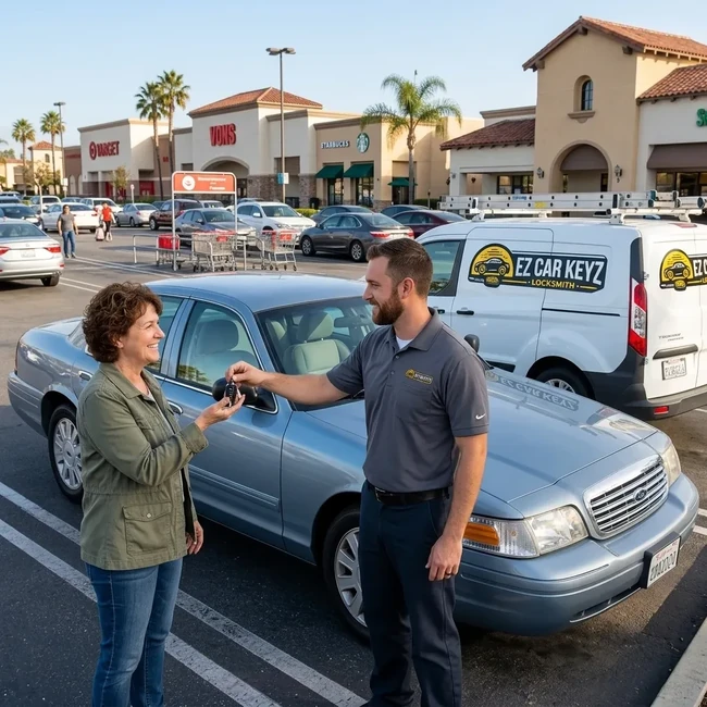 Ford Crown Victoria key replacement in Ventura County