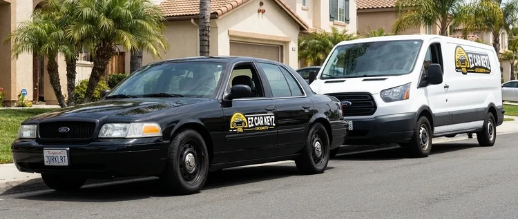 Ford Crown Victoria mobile car key service by EZ Car Keyz in Ventura County