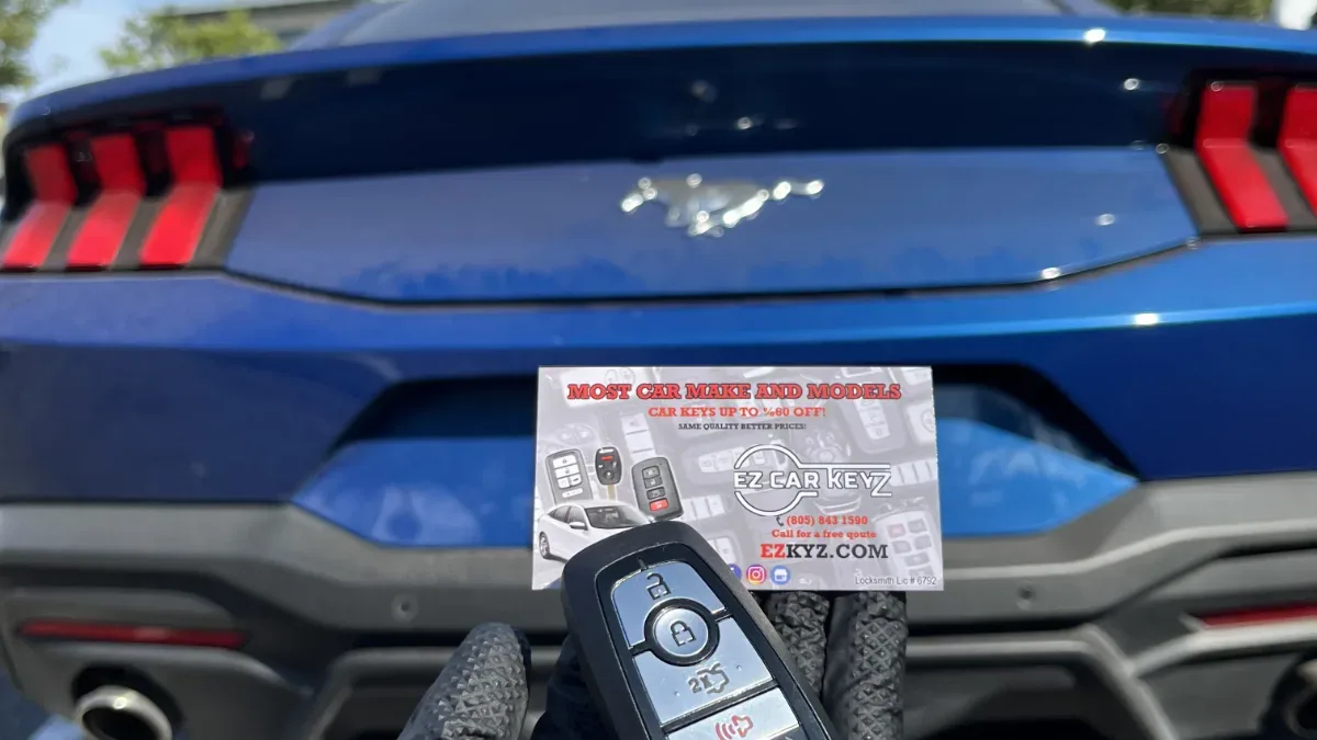 Affordable 2022 Ford Ecosport key replacement by EZ Car Keyz in Santa Barbara CA