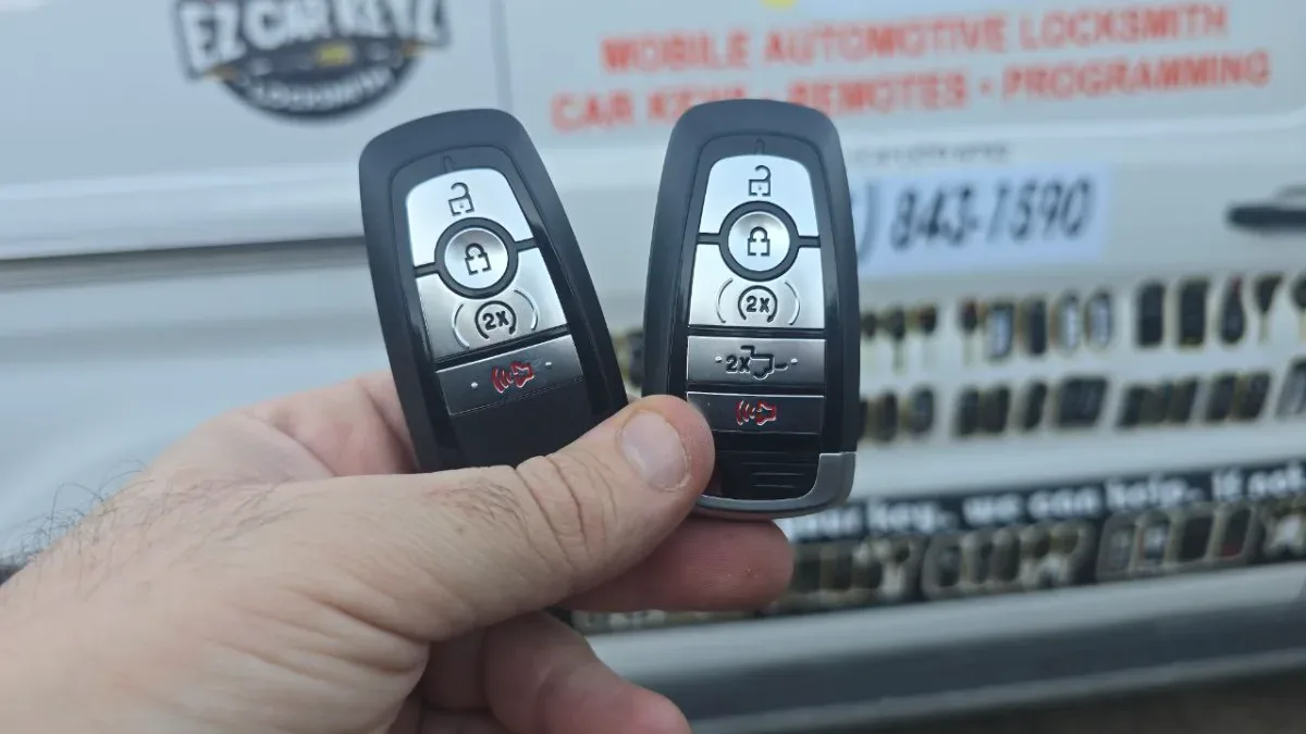 All keys lost service for 2004 Ford Excursion by EZ Car Keyz Santa Barbara CA