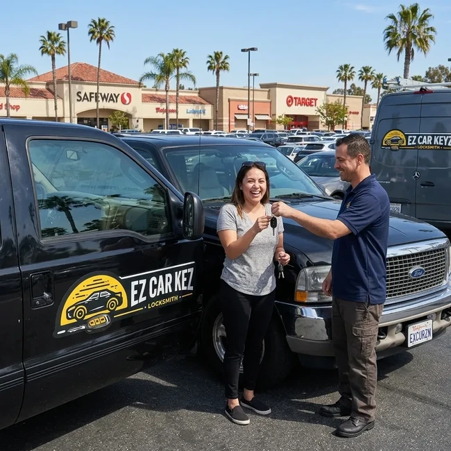 Ford Excursion key replacement in Ventura County