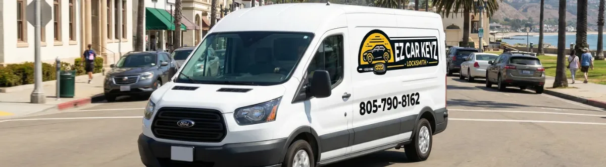 EZ Car Keyz mobile locksmith van