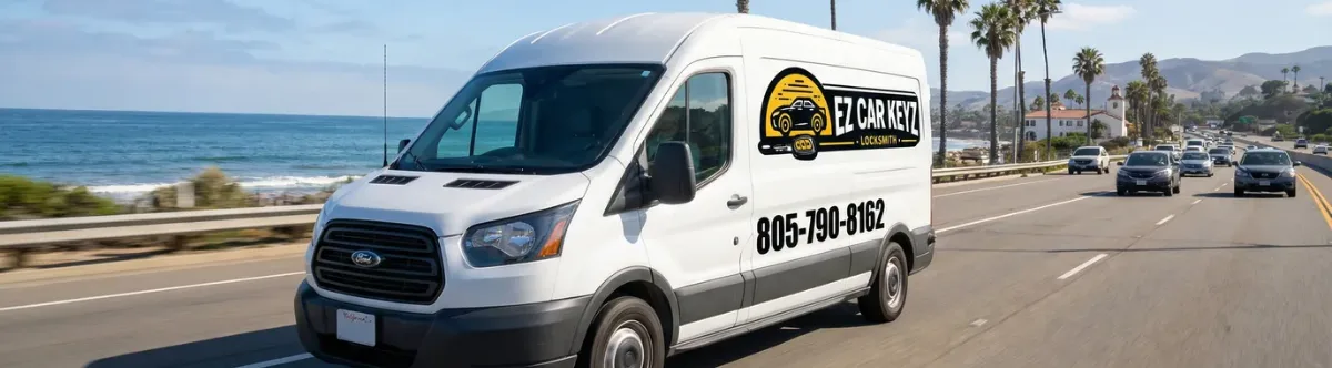 EZ Car Keyz mobile locksmith van