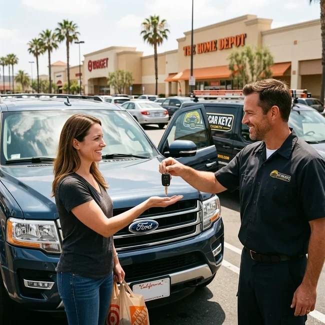 Ford Expedition key replacement in Ventura County