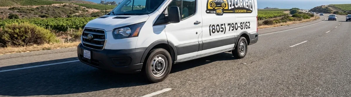EZ Car Keyz mobile locksmith van