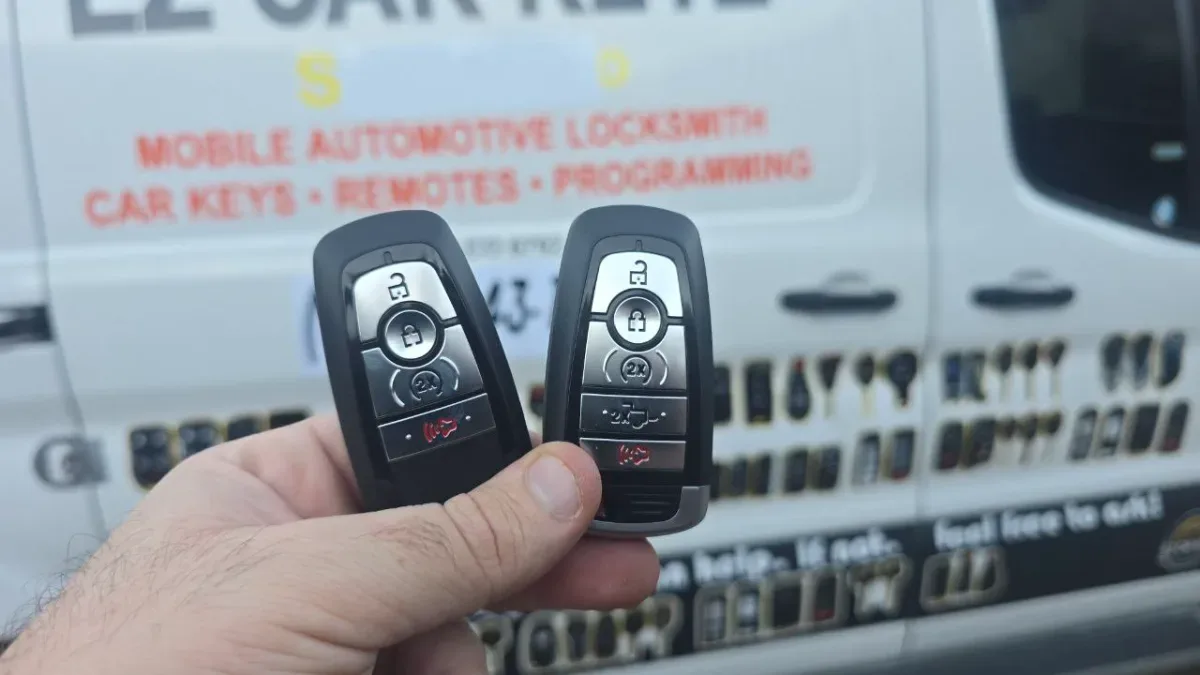 Lost 2023 Ford F-150 key replacement by EZ Car Keyz in Ventura CA
