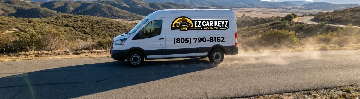 EZ Car Keyz mobile locksmith van