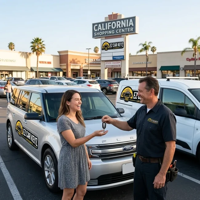 Ford Flex key replacement in Ventura County