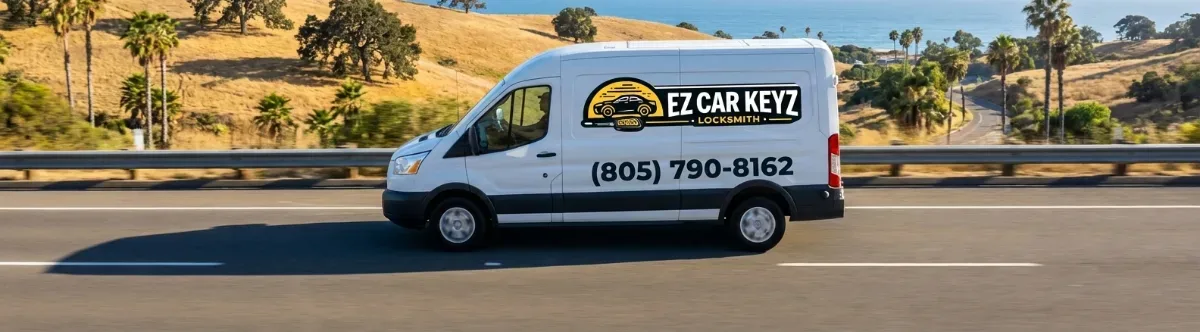 EZ Car Keyz mobile locksmith van
