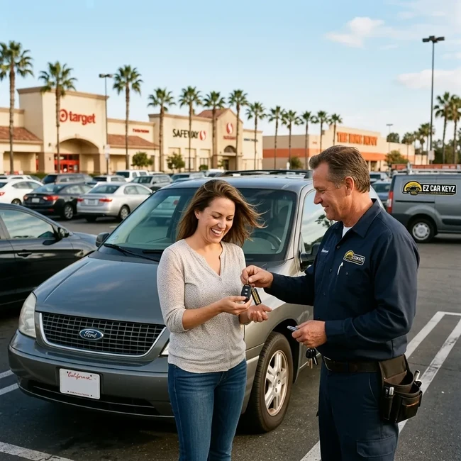 Ford Freestar key replacement in Ventura County