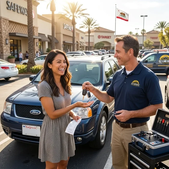 Ford Freestyle key replacement in Ventura County