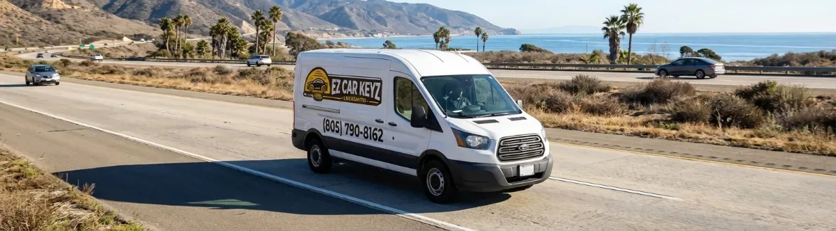 EZ Car Keyz mobile locksmith van