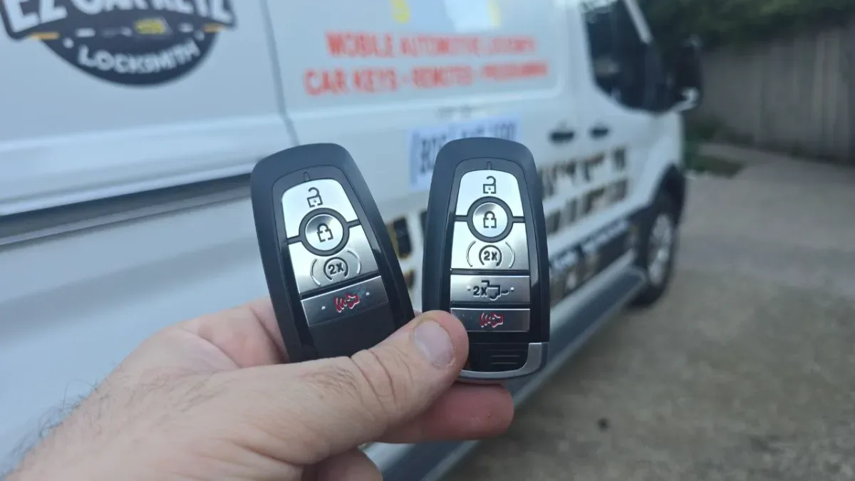 Lost 2019 Ford Fusion key replacement by EZ Car Keyz in Ventura CA