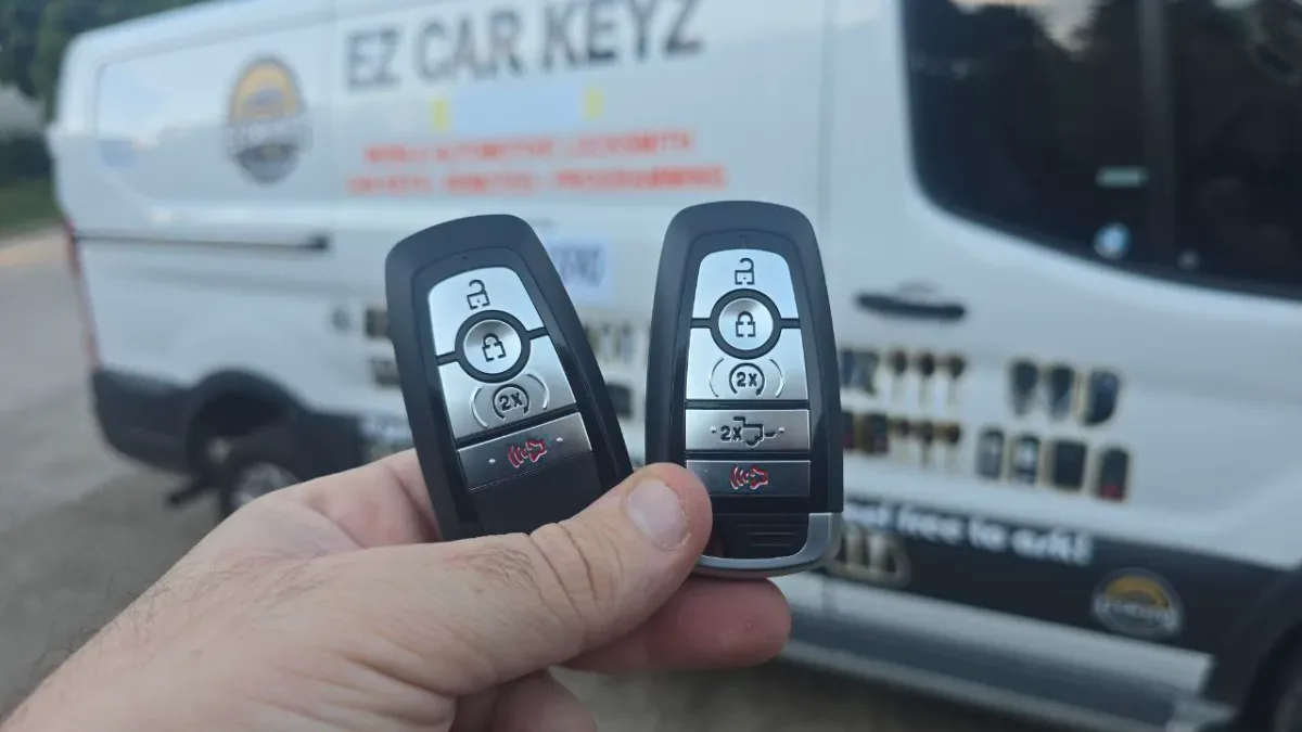 On-site 2023 Ford Maverick car key programming in Simi Valley CA