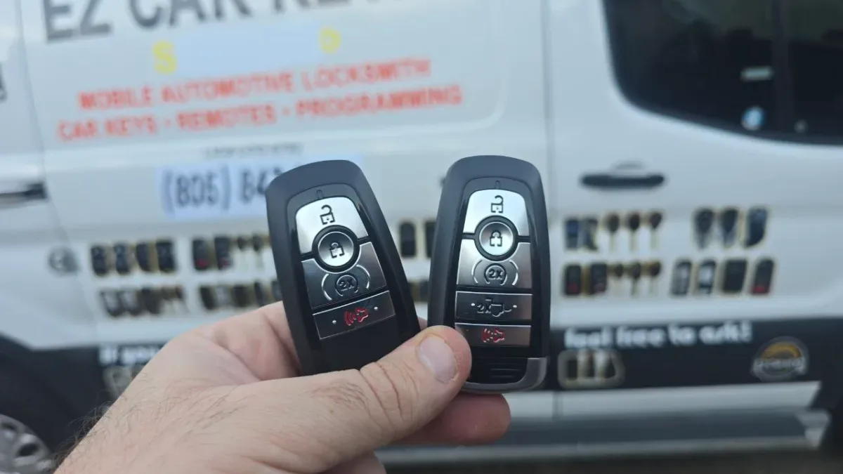 Lost 2003 Ford Mustang key replacement by EZ Car Keyz in Thousand Oaks CA