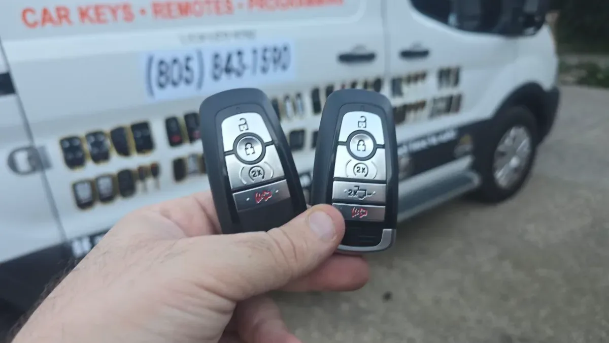 2008 Ford Mustang key made with no spare by EZ Car Keyz Thousand Oaks CA