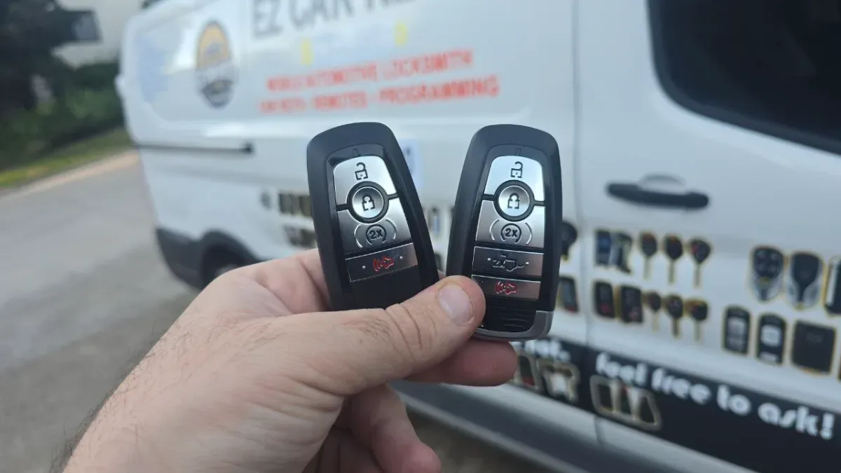 All keys lost service for 2010 Ford Mustang by EZ Car Keyz Ventura CA