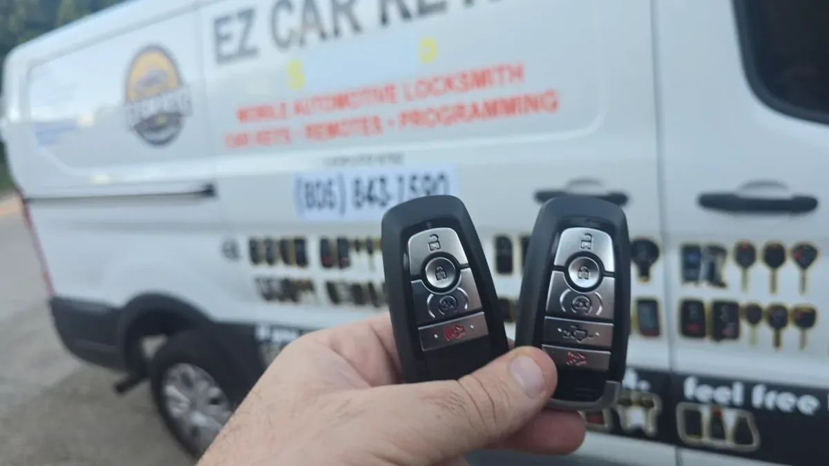 Low cost 2014 Ford Mustang car key service by EZ Car Keyz Ventura CA