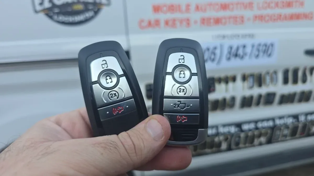 Same-day 2022 Ford Mustang key replacement in Oxnard CA