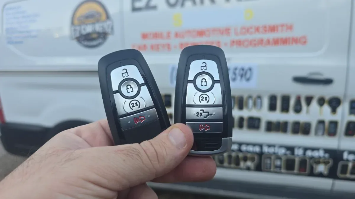 Certified auto locksmith servicing 2024 Ford Mustang in Oxnard CA