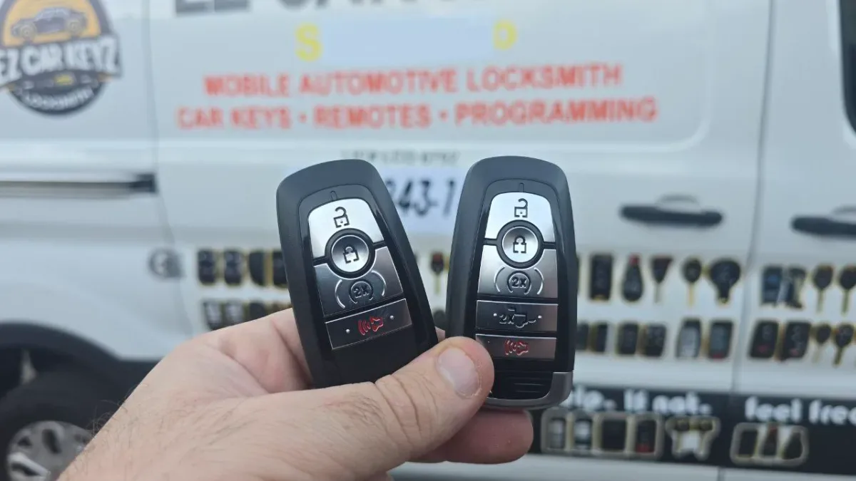 2010 Ford Ranger key replaced in your driveway in Oxnard CA