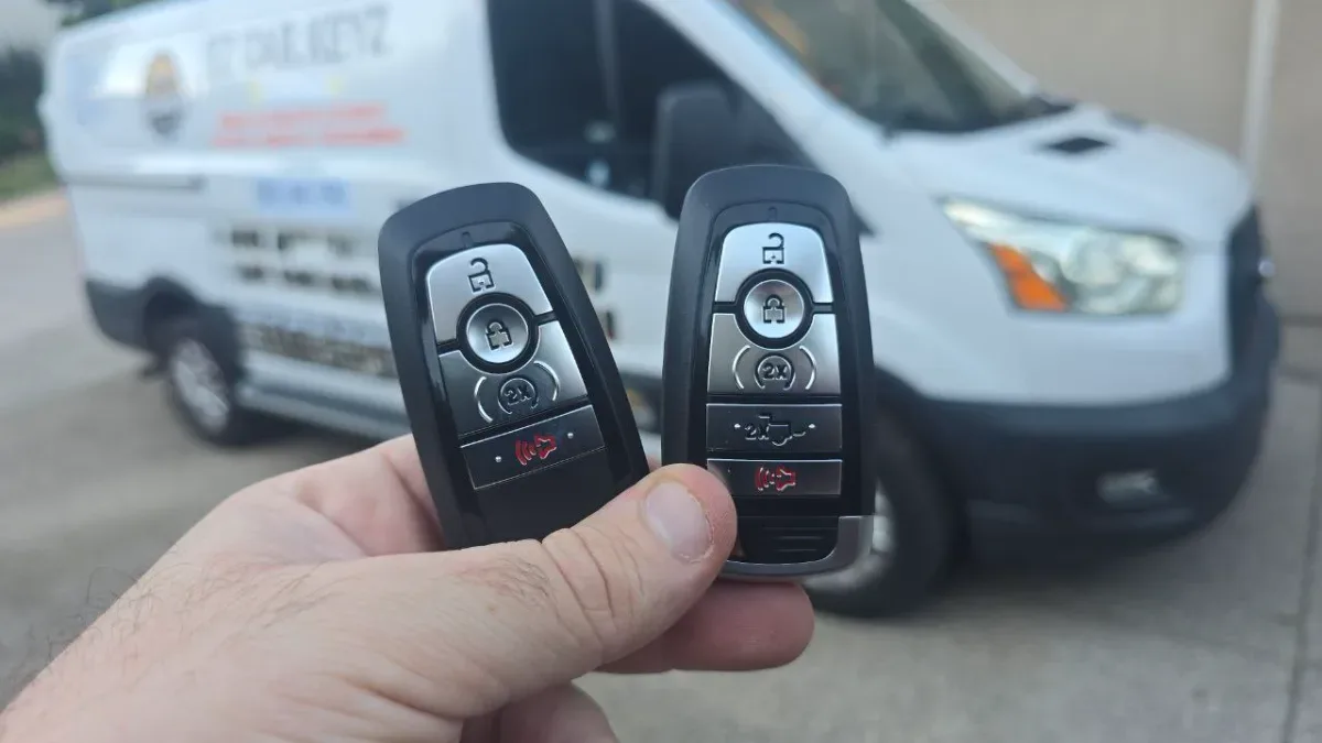 On-site 2022 Ford Ranger car key programming in Simi Valley CA