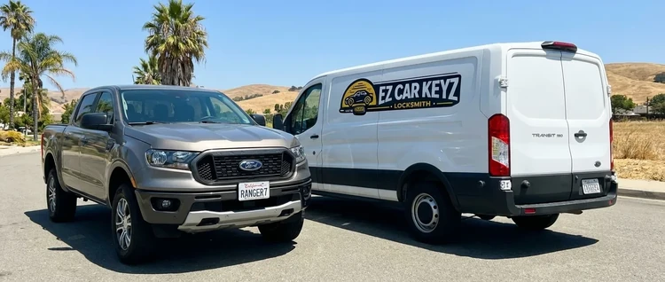Ford Ranger mobile car key service by EZ Car Keyz in Ventura County