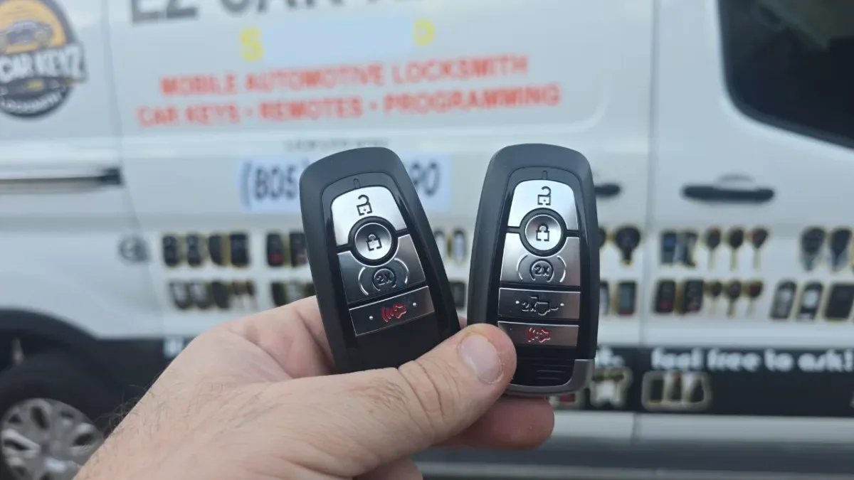 Mobile 2001 Ford Taurus key replacement at your location in Ojai CA
