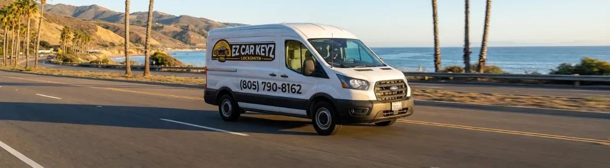 EZ Car Keyz mobile locksmith van