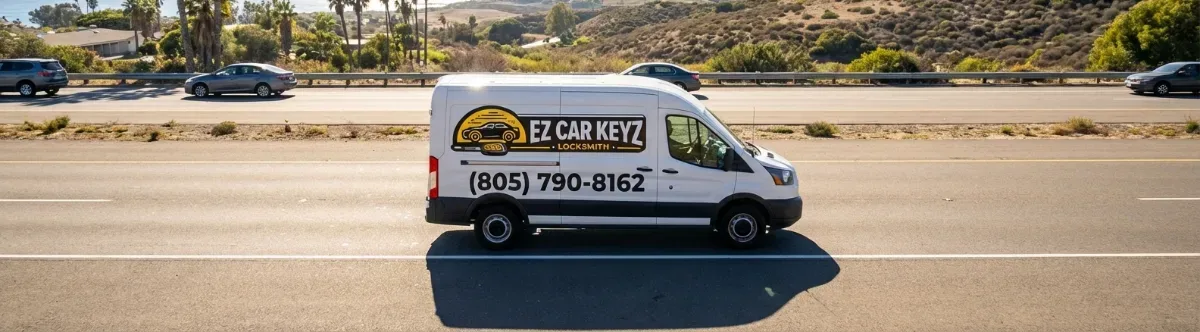 EZ Car Keyz mobile locksmith van