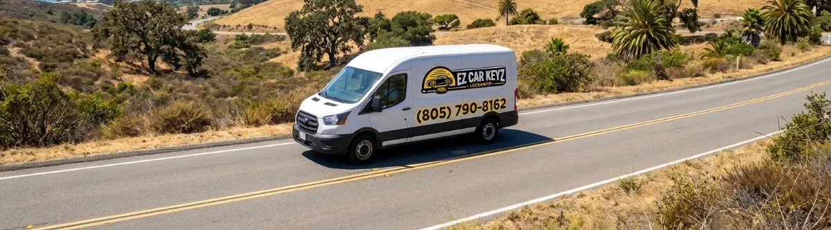 EZ Car Keyz mobile locksmith van