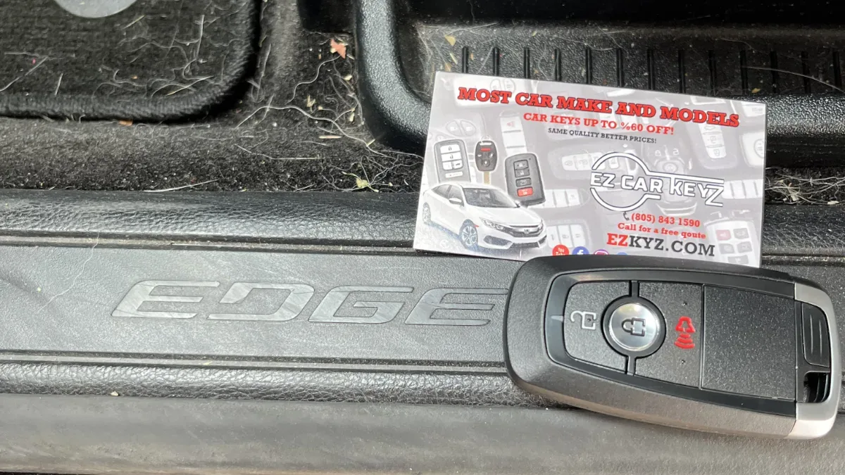 Same-day 2010 Ford Transit Connect key replacement in Santa Barbara CA