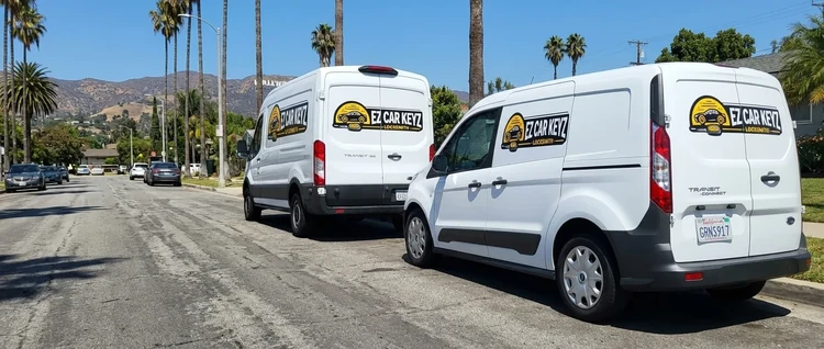 Ford Transit Connect mobile car key service by EZ Car Keyz in Ventura County
