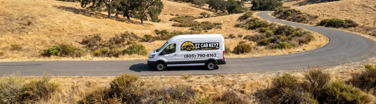 EZ Car Keyz mobile locksmith van