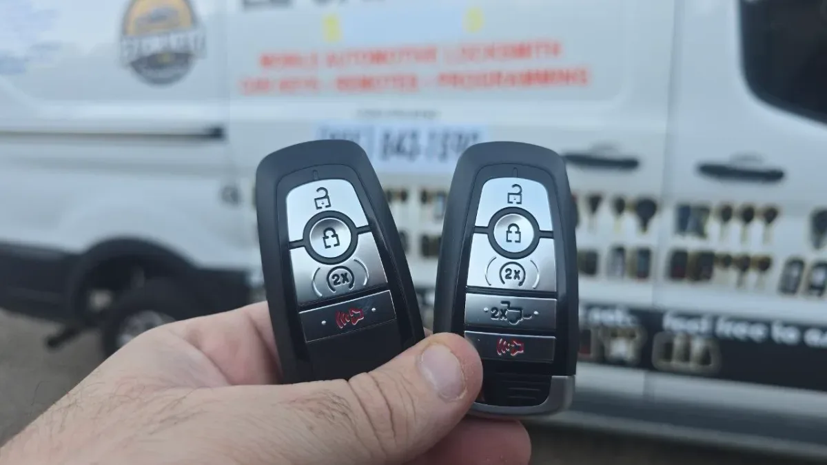 Affordable 2022 Ford Transit key replacement by EZ Car Keyz in Moorpark CA