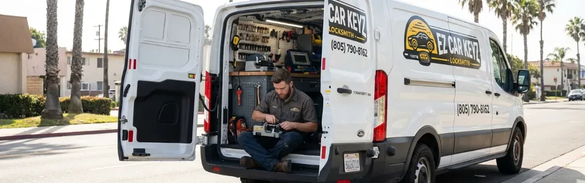 Budget 2022 Ford Transit key fob options from EZ Car Keyz Moorpark CA