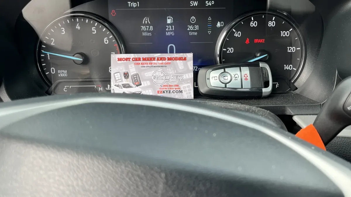 On-site 2001 Ford Windstar car key programming in Ventura CA
