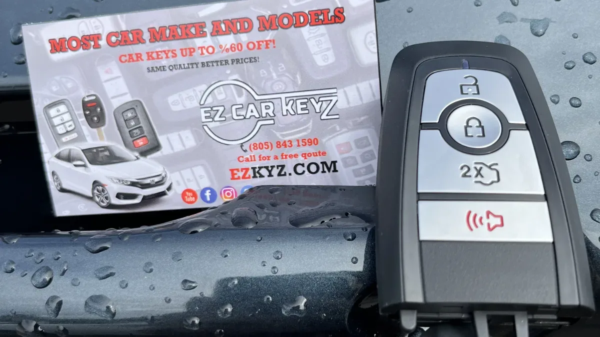 Mobile 2002 Ford Windstar key replacement at your location in Ventura CA