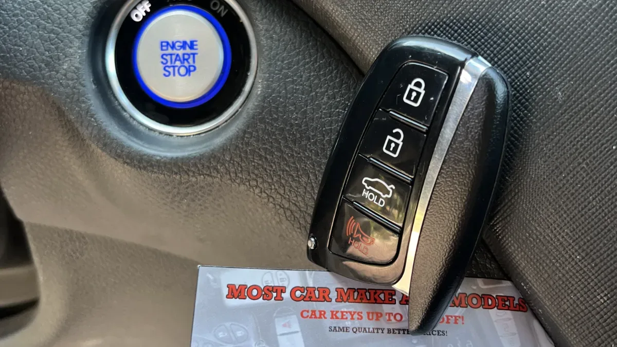 Lost 2024 Genesis G70 key replacement by EZ Car Keyz in Carpinteria CA