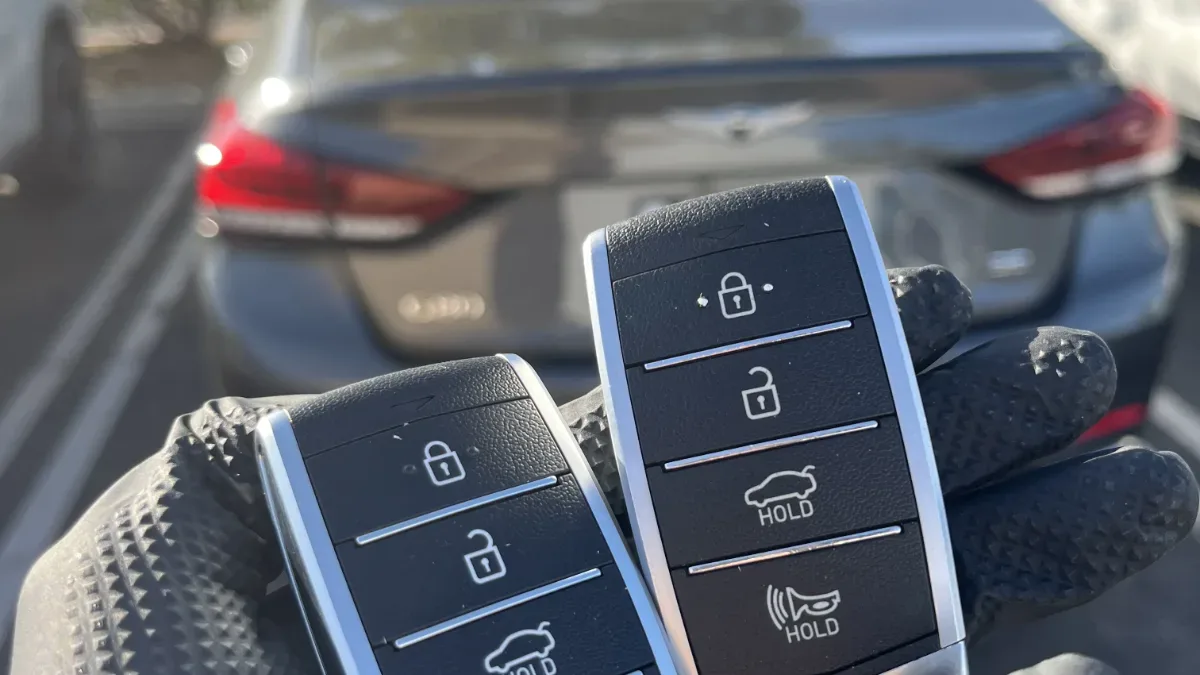 Affordable 2023 Genesis Gv60 key replacement by EZ Car Keyz in Oxnard CA