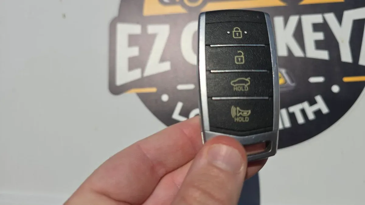 Affordable 2025 Genesis Gv80 key replacement by EZ Car Keyz in Santa Barbara CA