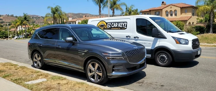 Genesis GV80 mobile car key service by EZ Car Keyz in Ventura County