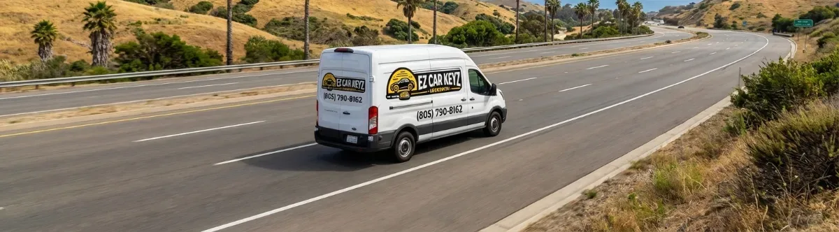 EZ Car Keyz mobile locksmith van
