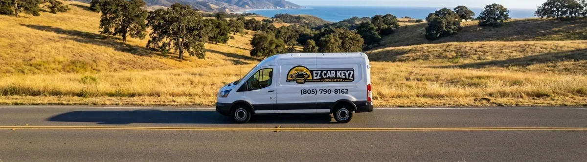 EZ Car Keyz mobile locksmith van