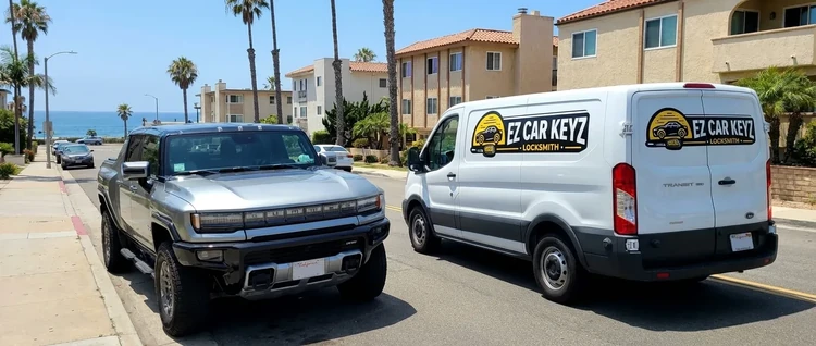 GMC Hummer Ev mobile car key service by EZ Car Keyz in Ventura County