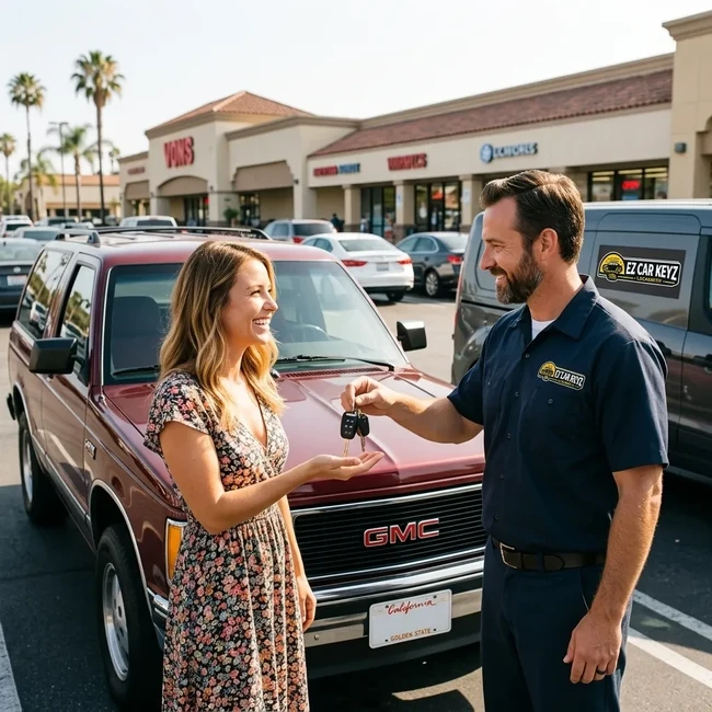 GMC Jimmy key replacement in Ventura County