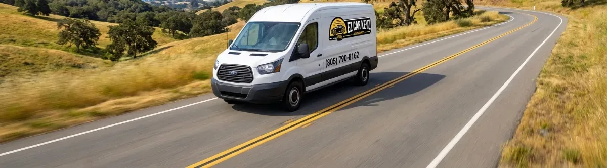 EZ Car Keyz mobile locksmith van