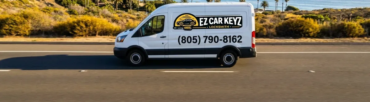 EZ Car Keyz mobile locksmith van