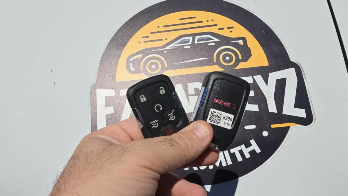 2023 GMC Savana key replaced in your driveway in Ojai CA